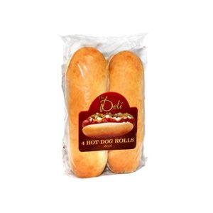 4 Hot Dog Rolls