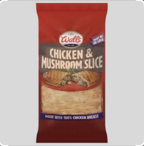 Walls Chicken & Mushroom Slice 