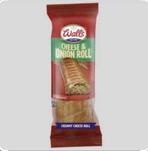 Walls Cheese & Onion Roll